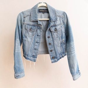 Express Jeans Denim Jacket, Size XS